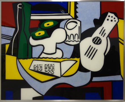 Roy Lichtenstein - Still life after Picasso (magna sur plexiglas - 1964)