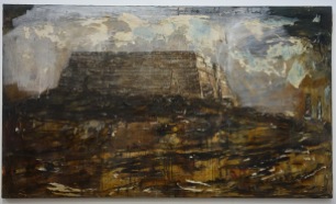 Grab des unbekannten Malers (Tombe du peintre inconnu) - 1983 - huile, émulsion et shellac sur toile