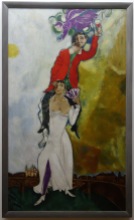 Un p'tit Chagall au passage comme un clin d'oeil à qui se reconnaîtra.