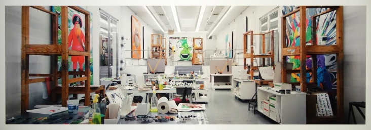 L'atelier de Jeff Koons à New Yord, par Gautier Deblonde - 2005