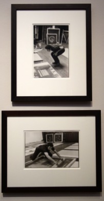 Robert Rauschenberg dans son atelier à New York, par Henri Cartier-Besson - 1968