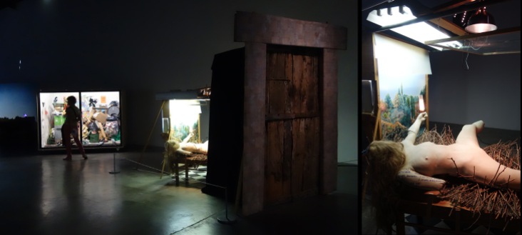Richard Baquié - reconstruction du diorama "Etant donnés" selon les instructions de Marcel Duchamp